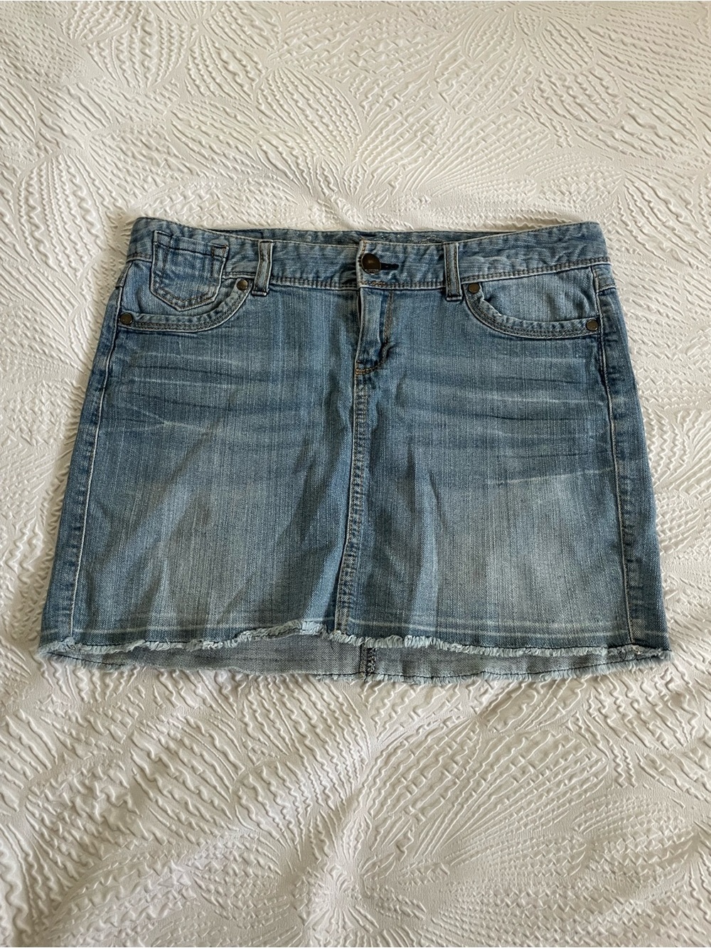 Express- Denim Mini Skirt